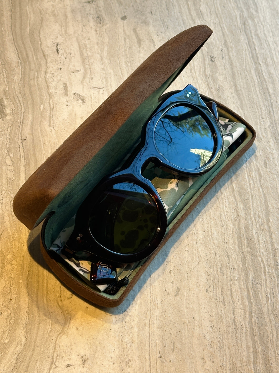 Gafas de sol Lesca tipo Carey