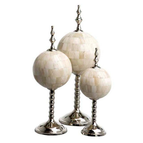 Objetos Leonardo set de 3 Blanco
