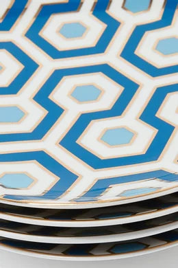 Newport Porcelain Canape Plates