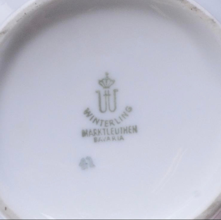 Vajilla de Porcelana Winterling