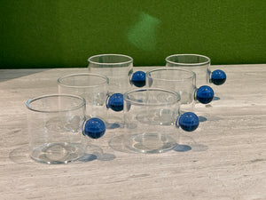 Set de tazas de cristal