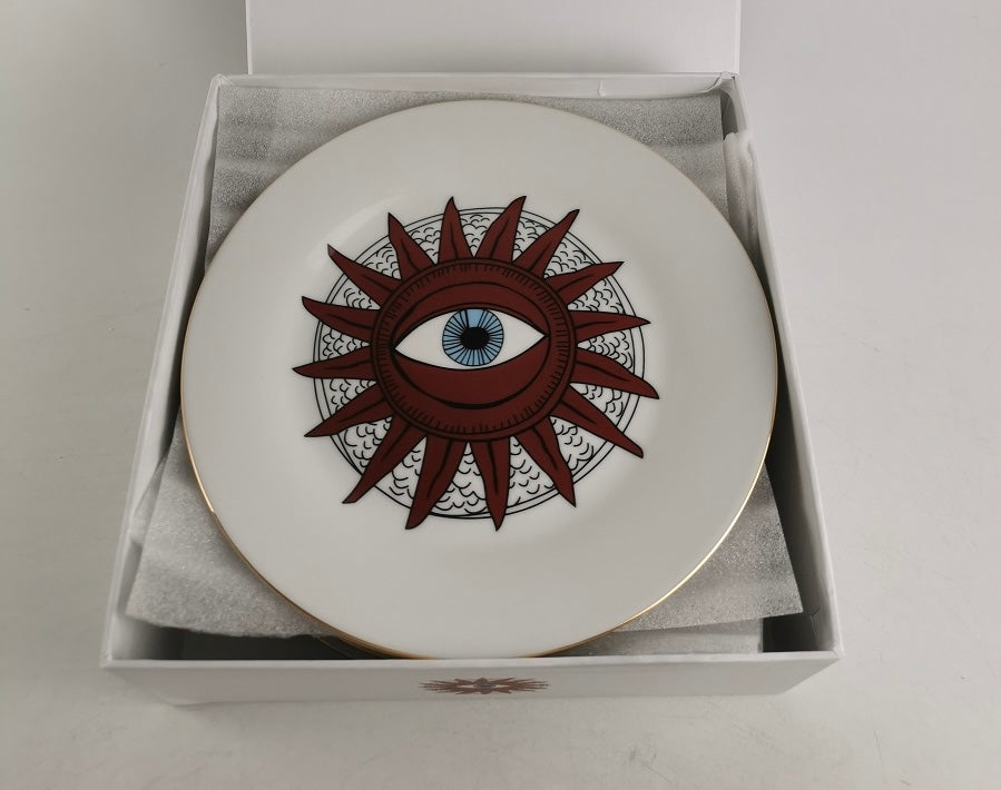 Platos de postre Sun Eye