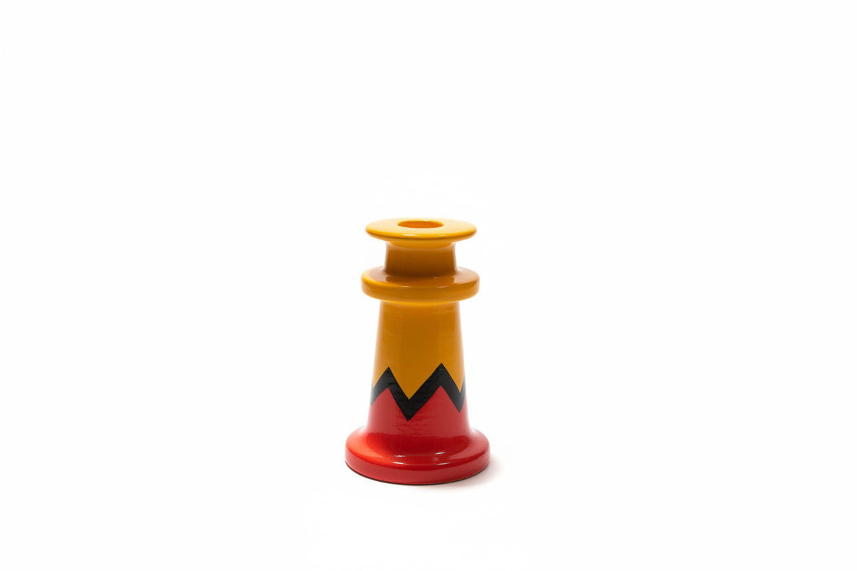 Portavela zigzag