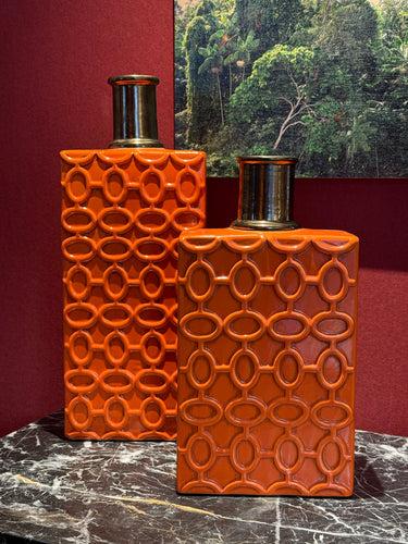 Jarrones Naranja