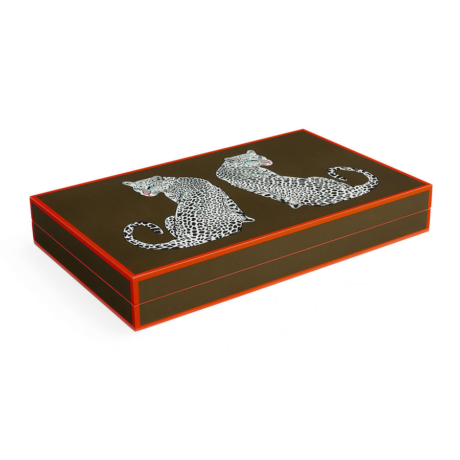 Leopard Backgammon Set