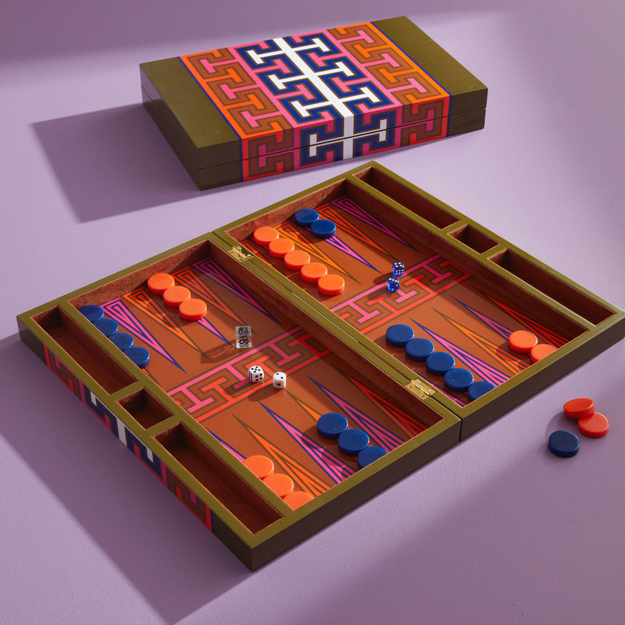 Madrid Backgammon Set