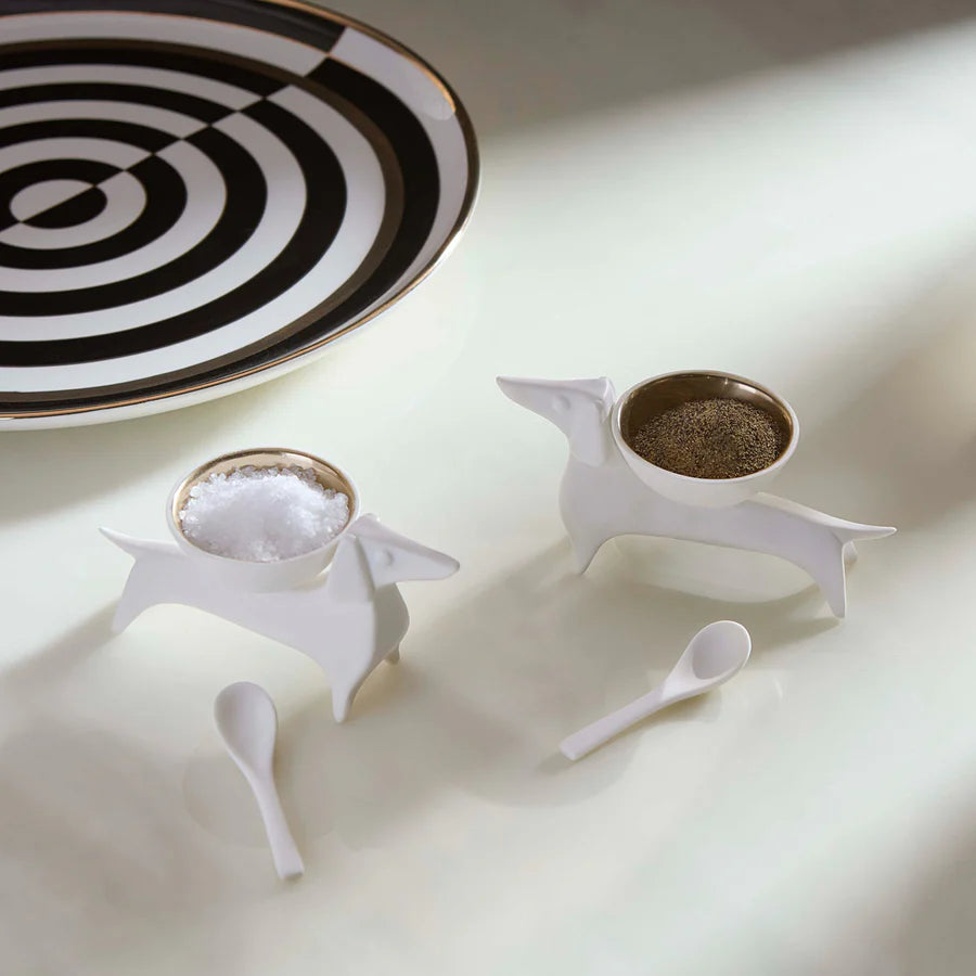 Dachshund Salt and Pepper Cellars