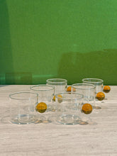 Set de tazas de cristal