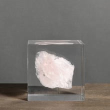Quartz cluster inclusion