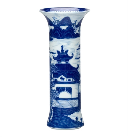 Florero Charleston BLUE CANTON