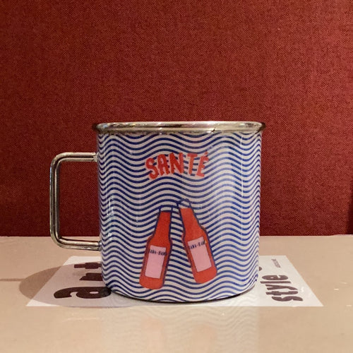 Taza acero esmaltado