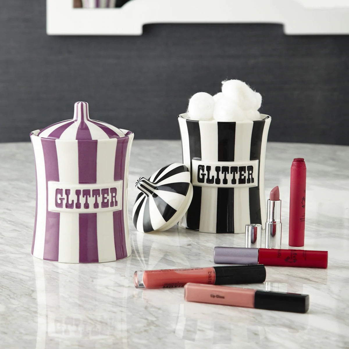 Glitter canister