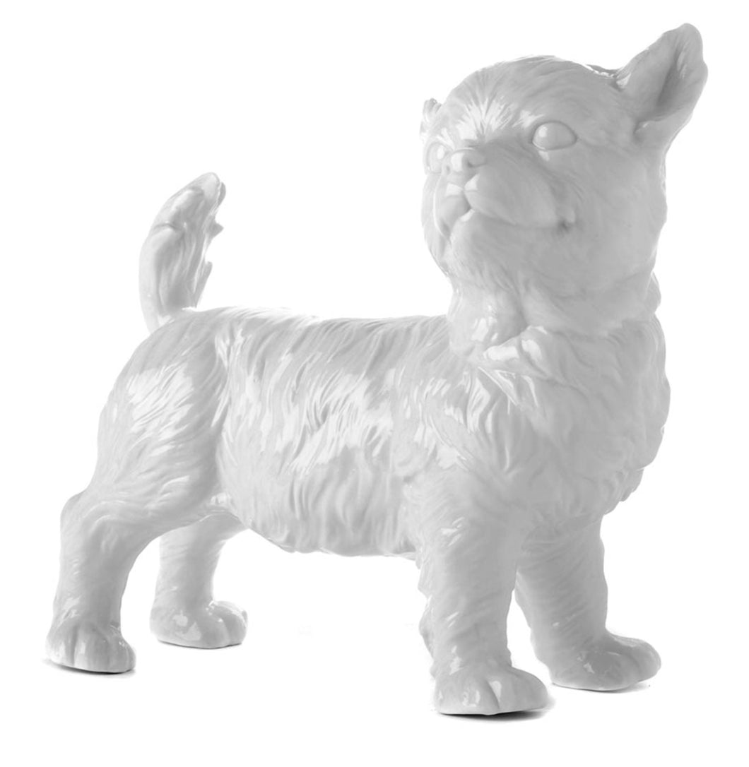 Perro porcelana